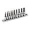 Steelman 10-Piece 1/4" and 3/8" Drive Torx / Star Hex Bit Socket Set 78362 - alternate 1